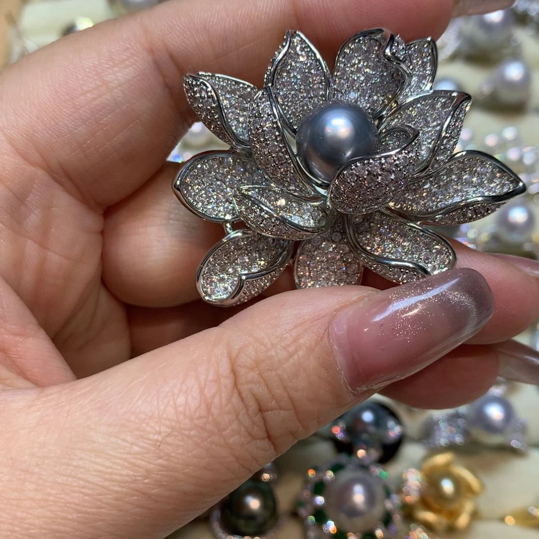 海水珍珠胸饰未镶嵌