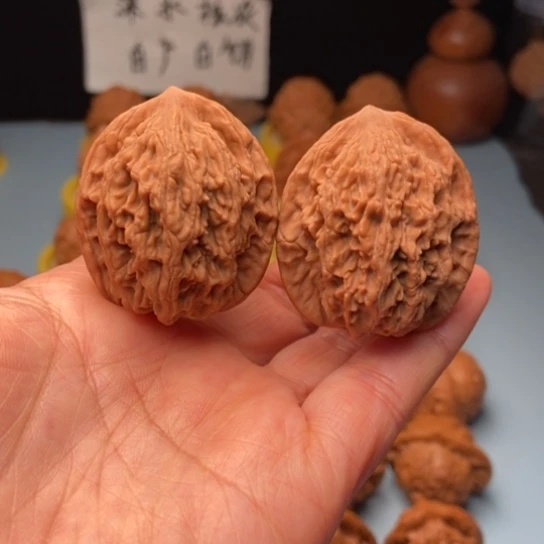 吊坠文玩核桃虎头全品 36