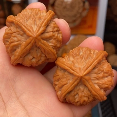 把件文玩核桃四棱40全品