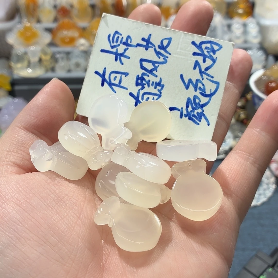 玛瑙/玉髓未镶嵌吊坠(不含链)