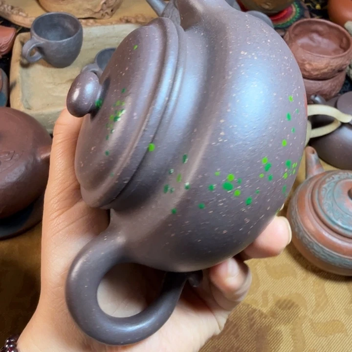 华***特茶壶紫砂全手工仿古不退不换