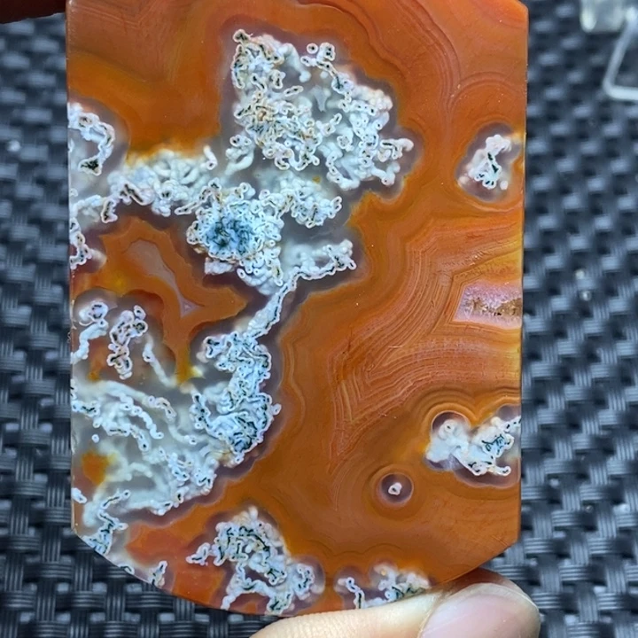 玛瑙/玉髓颈饰未镶嵌绿***湾