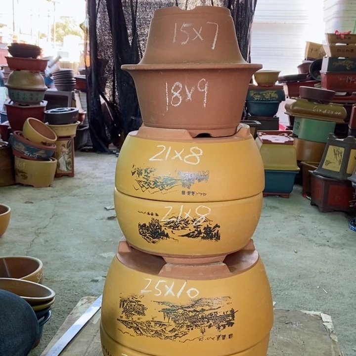 紫砂花盆紫砂紫砂