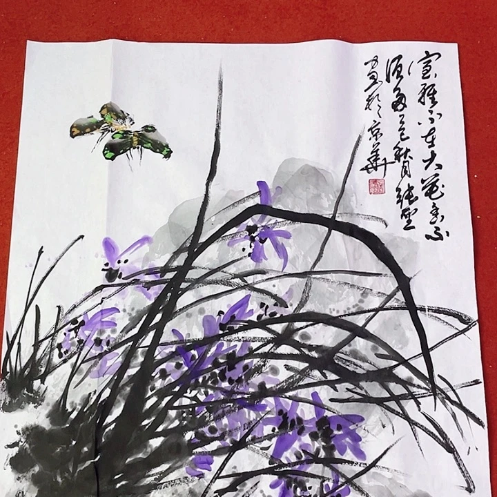 国画张圣敏先生纯手绘作品
