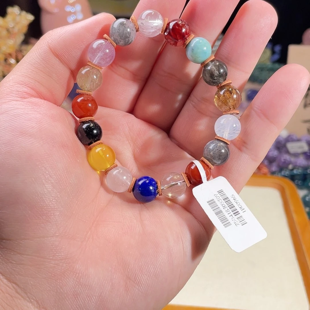 水晶手链未镶嵌多宝10mm