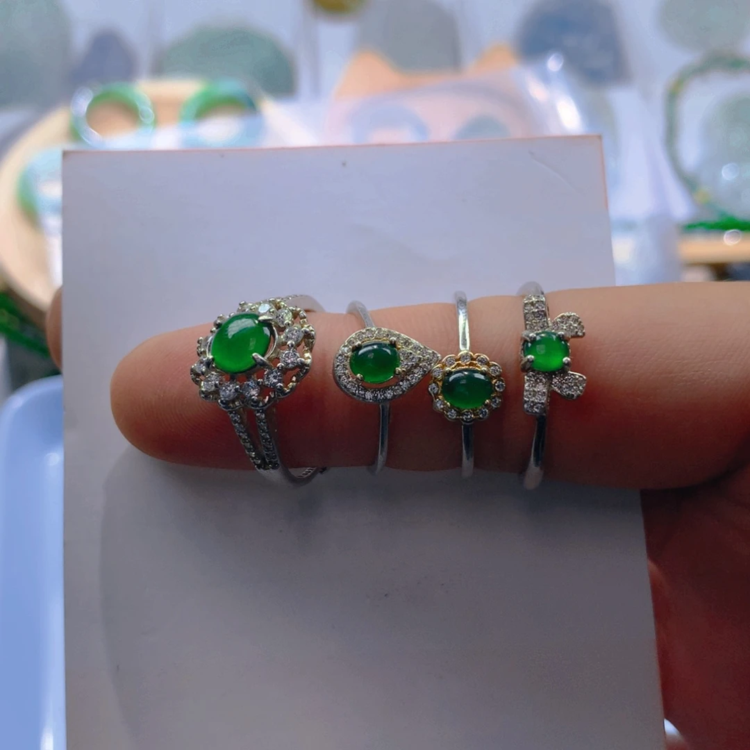 幸***神翡翠未镶嵌项圈11111