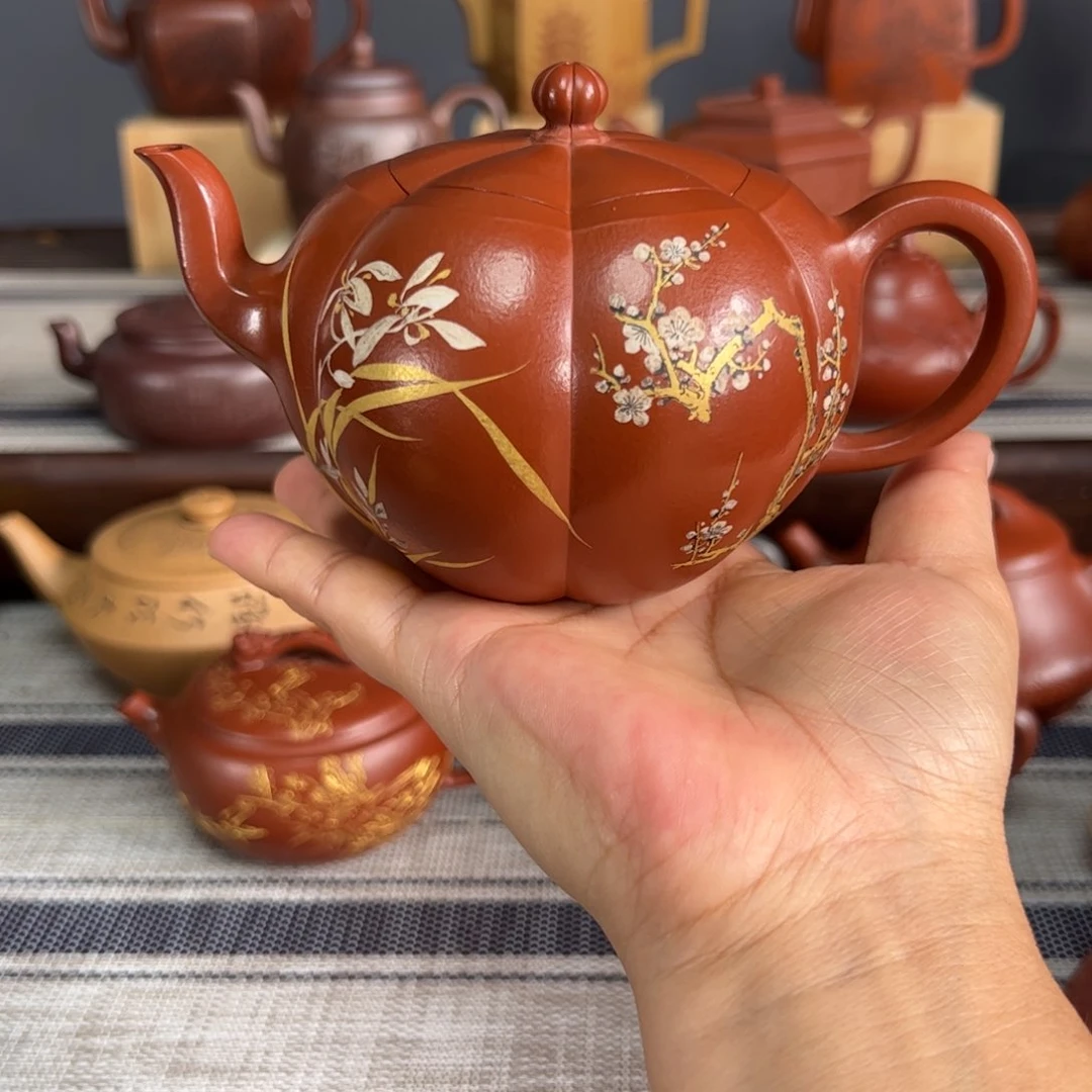 茶壶紫砂落***悔南瓜290毫升
