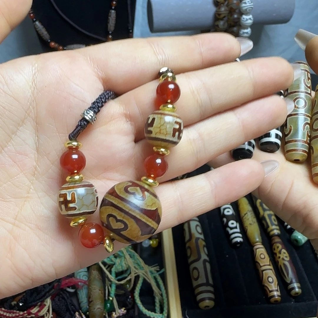 玛瑙/玉髓未镶嵌手链