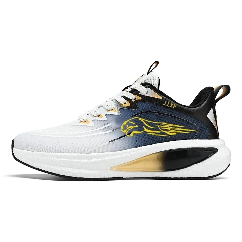 网鞋休闲透气秋季跑步春季网面鞋男鞋平跟减震系带1