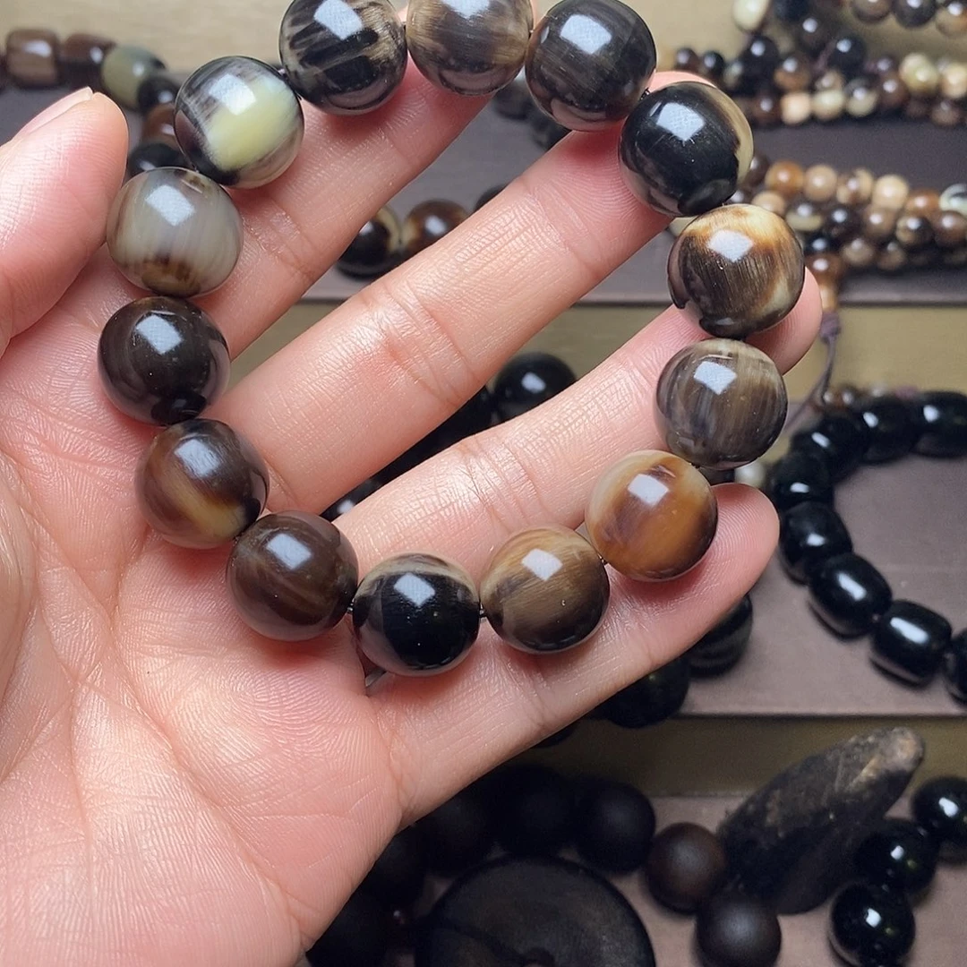 老***高手串/手链牛骨牛角1.6圆