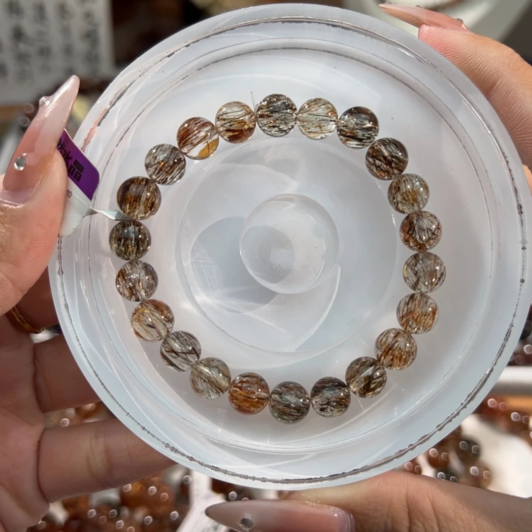 手链水晶未镶嵌黑金超七8