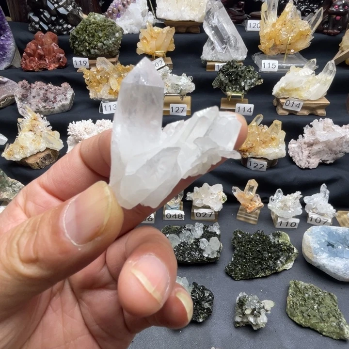 石材白水晶家居装饰摆件