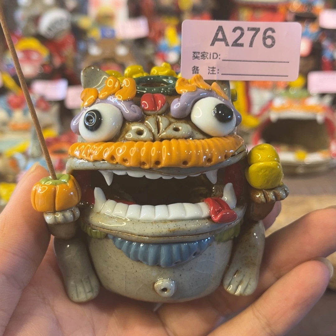 泥塑纯手工茶宠摆件