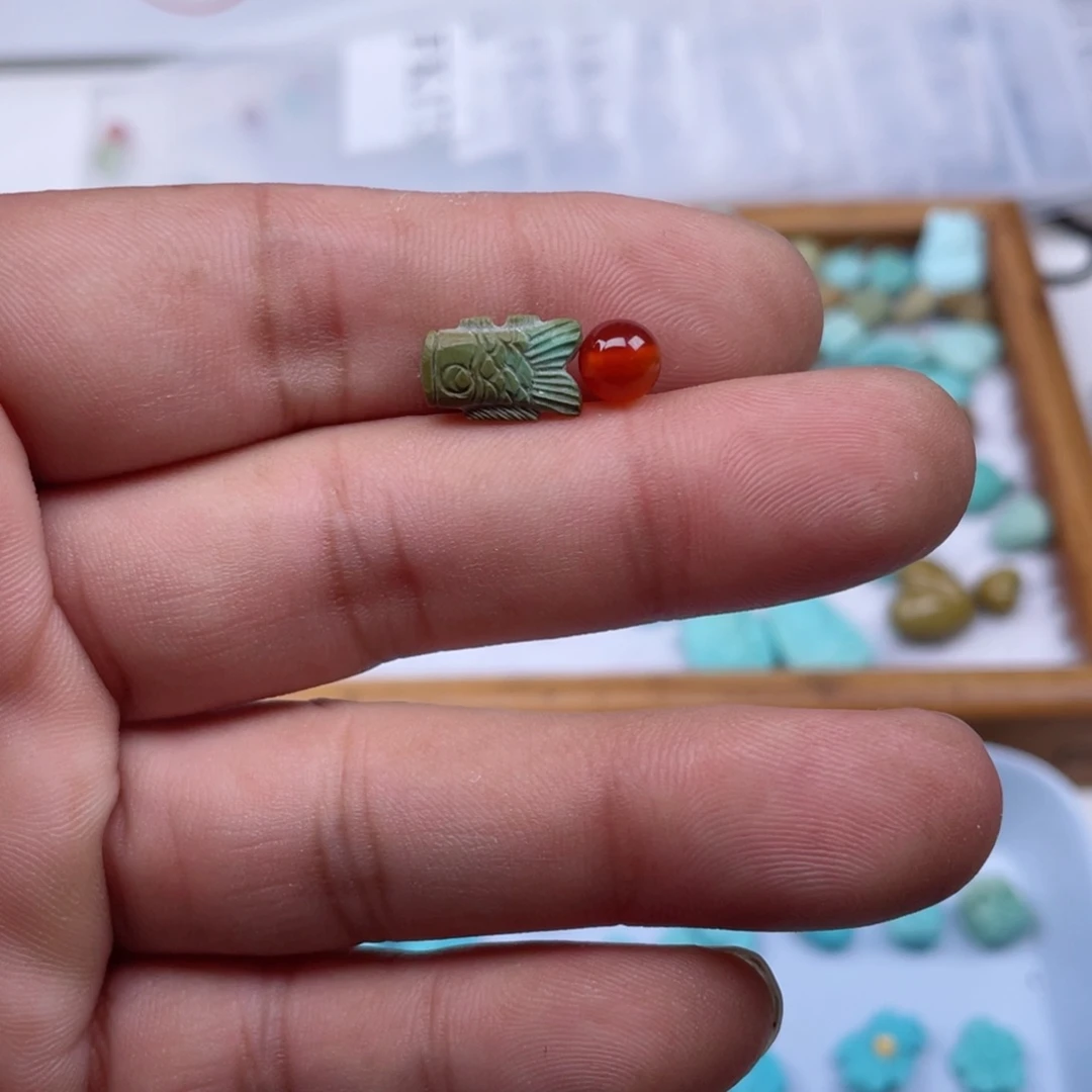 颈饰未镶嵌南红玛瑙179
