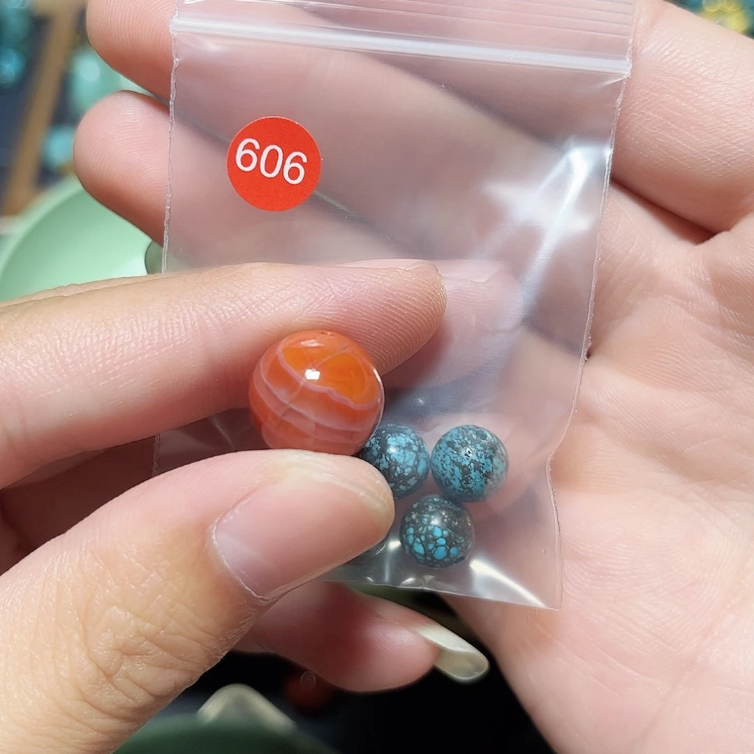****绝未镶嵌圆珠桶珠老型手串！！玛瑙/玉髓