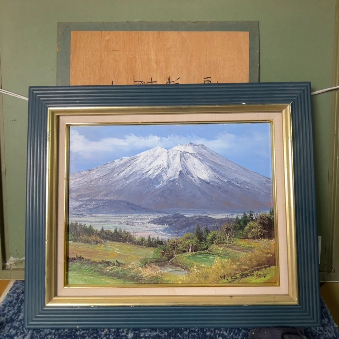中古框画不退不换有微瑕