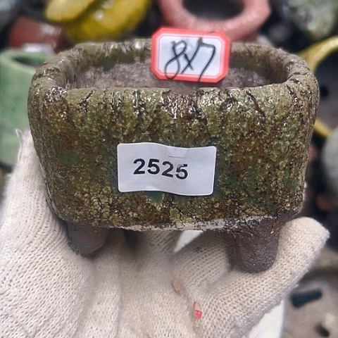 粗陶花盆手工花盆制作