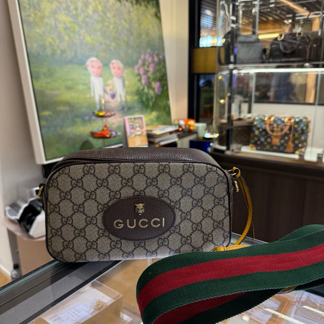 95新 GUCCI/古驰 16429949/KIKIFIFI/相机包
