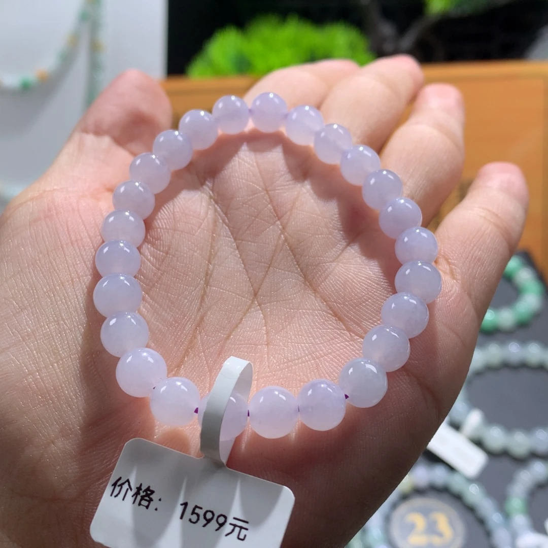 翡翠未镶嵌手链卡7