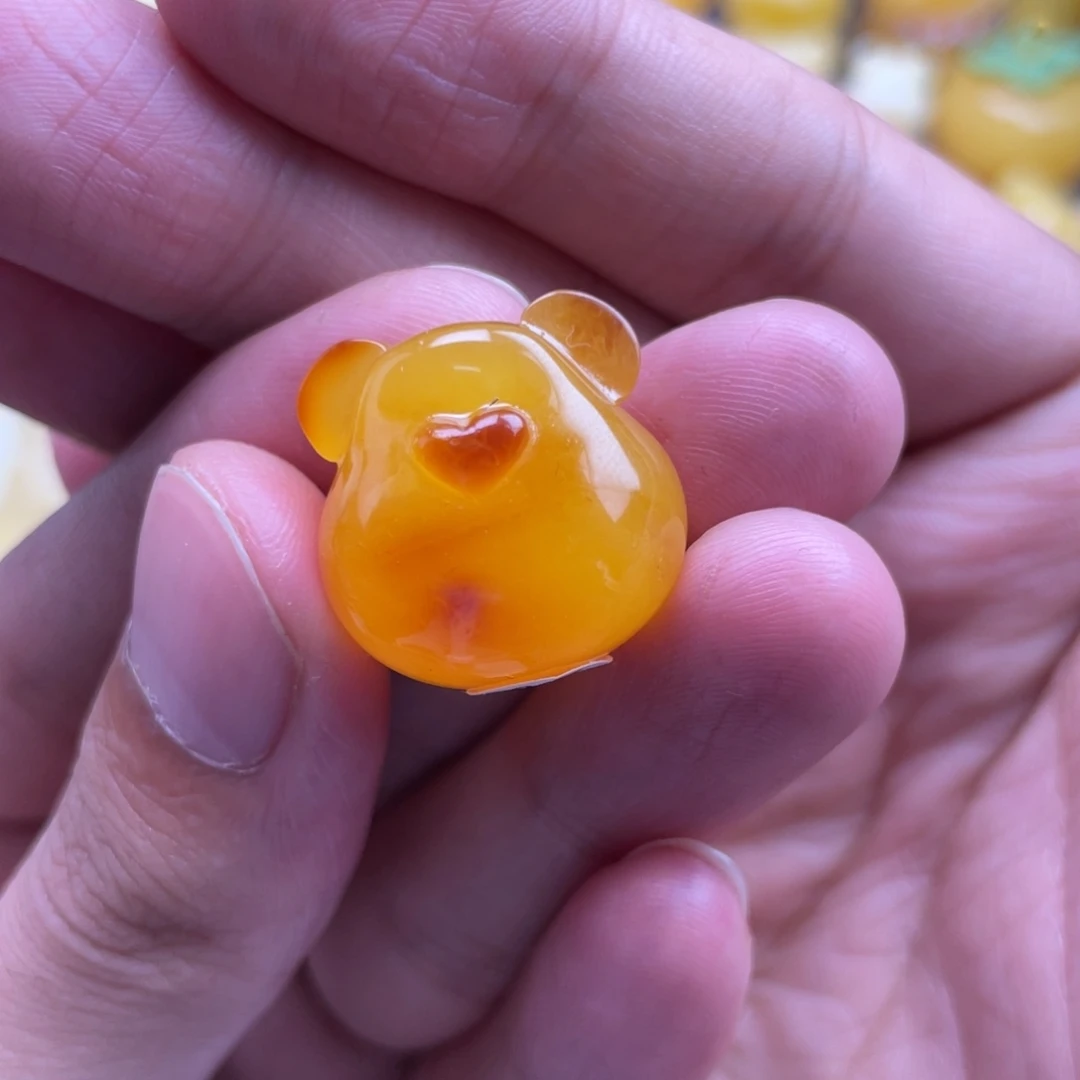 琥珀未镶嵌裸石蜜蜡