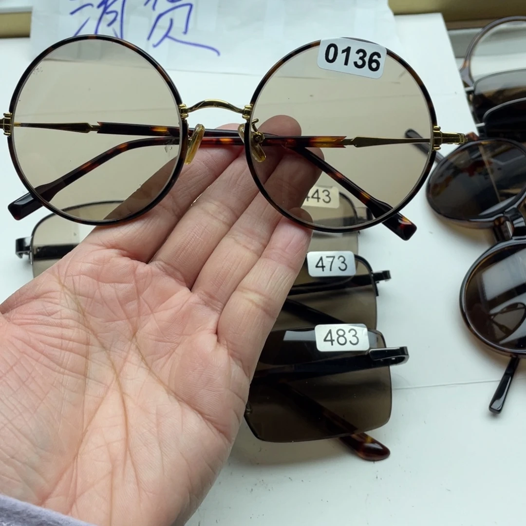 羲***茶水晶复古圆 0136