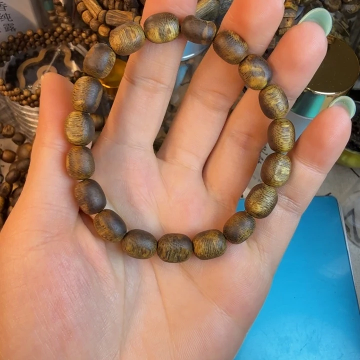 沉香沉香碎屑 莺歌绿奇楠99沉08留疤7.2克