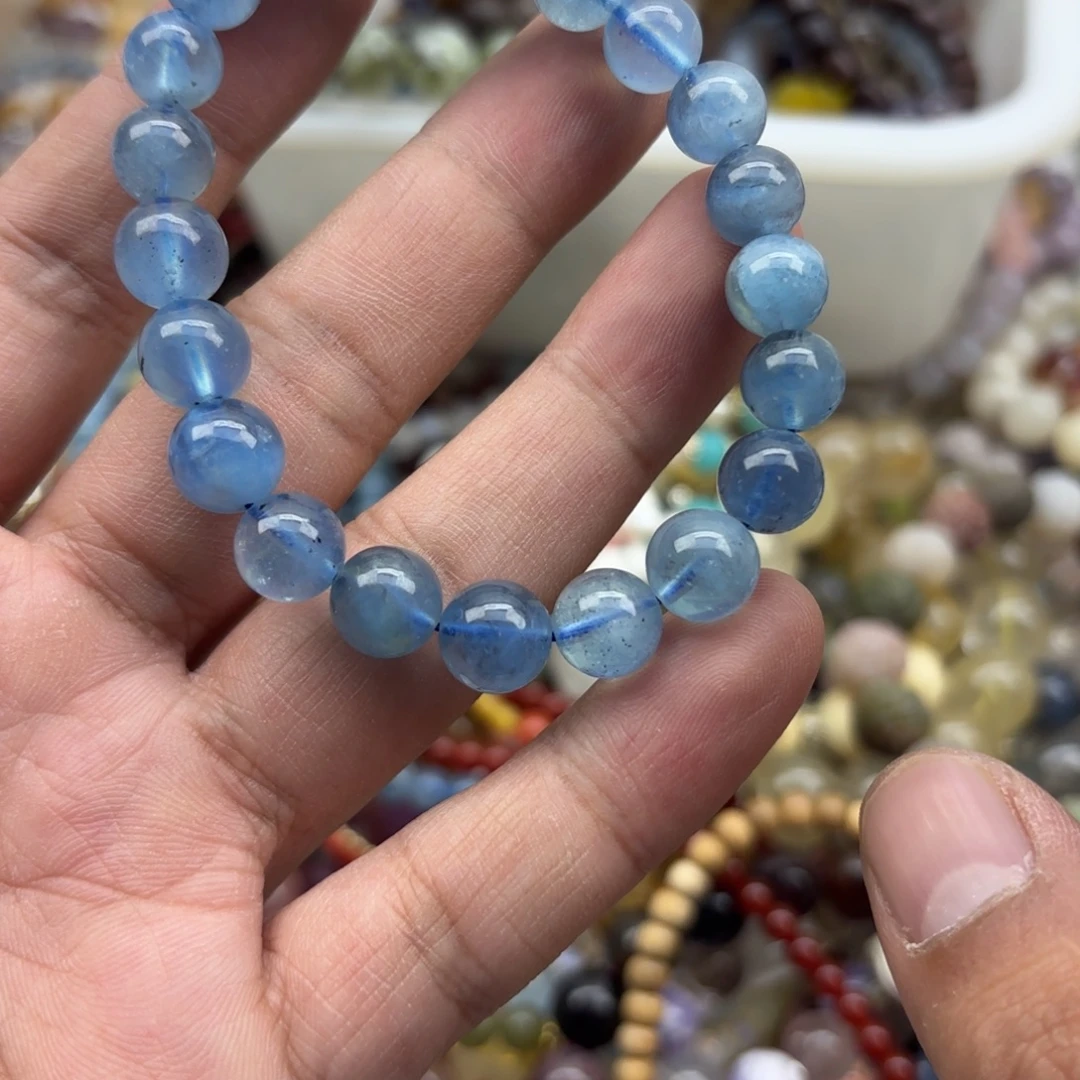 水晶银S925镶嵌手链