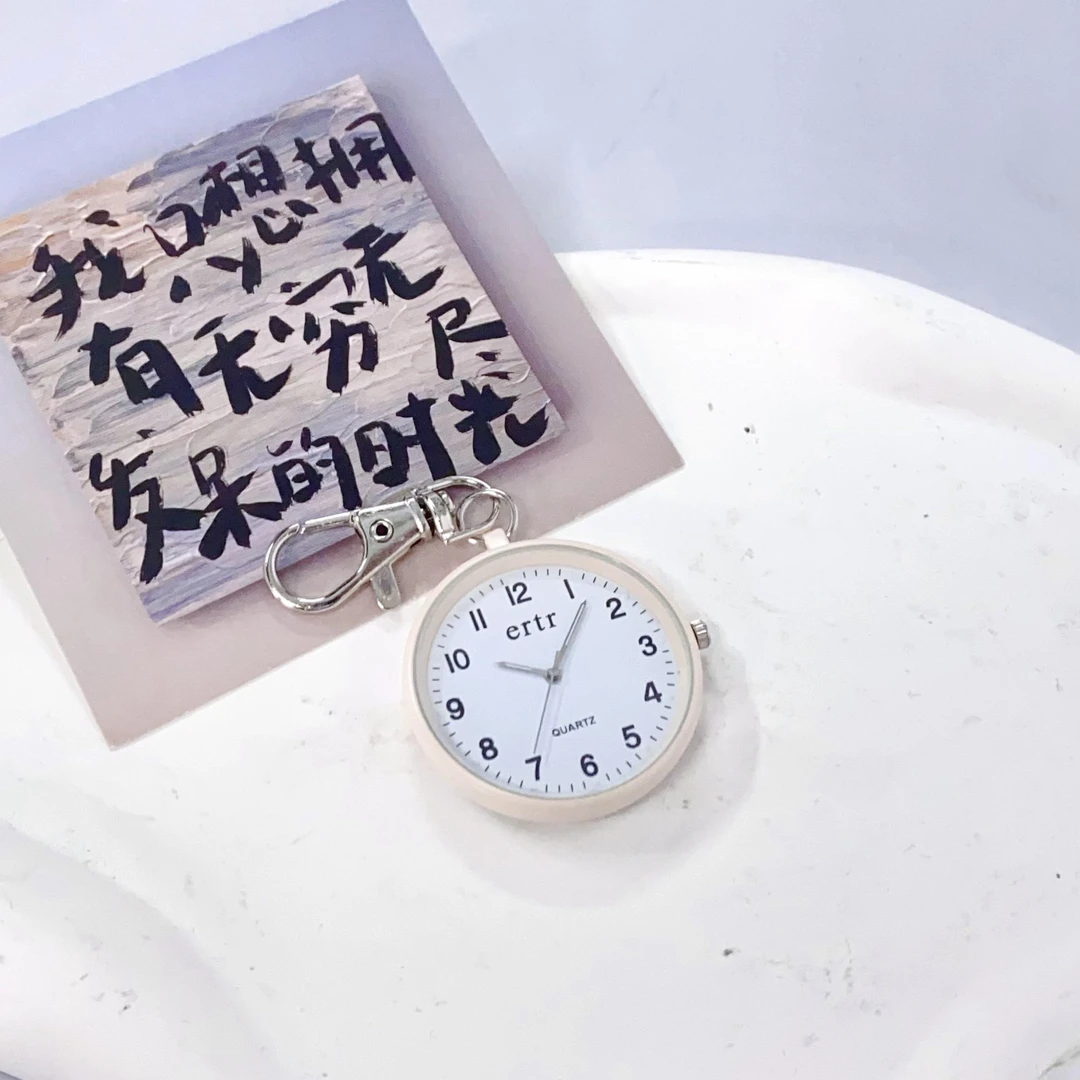 怀表考试手表女专用随身带小表中考怀表男学霸公考高考指针计时女