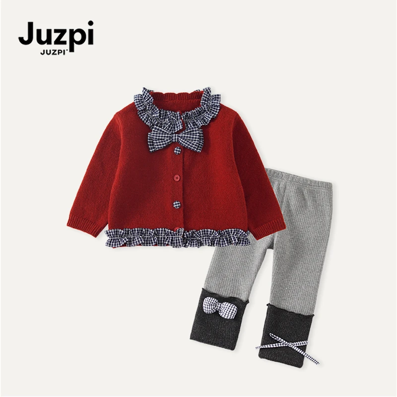 橘止皮·女童毛衣2025秋季小童针织衫打底裤早秋儿童外套QW258004