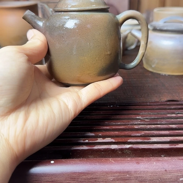 茶壶紫砂坭兴陶龙窑柴烧大寺