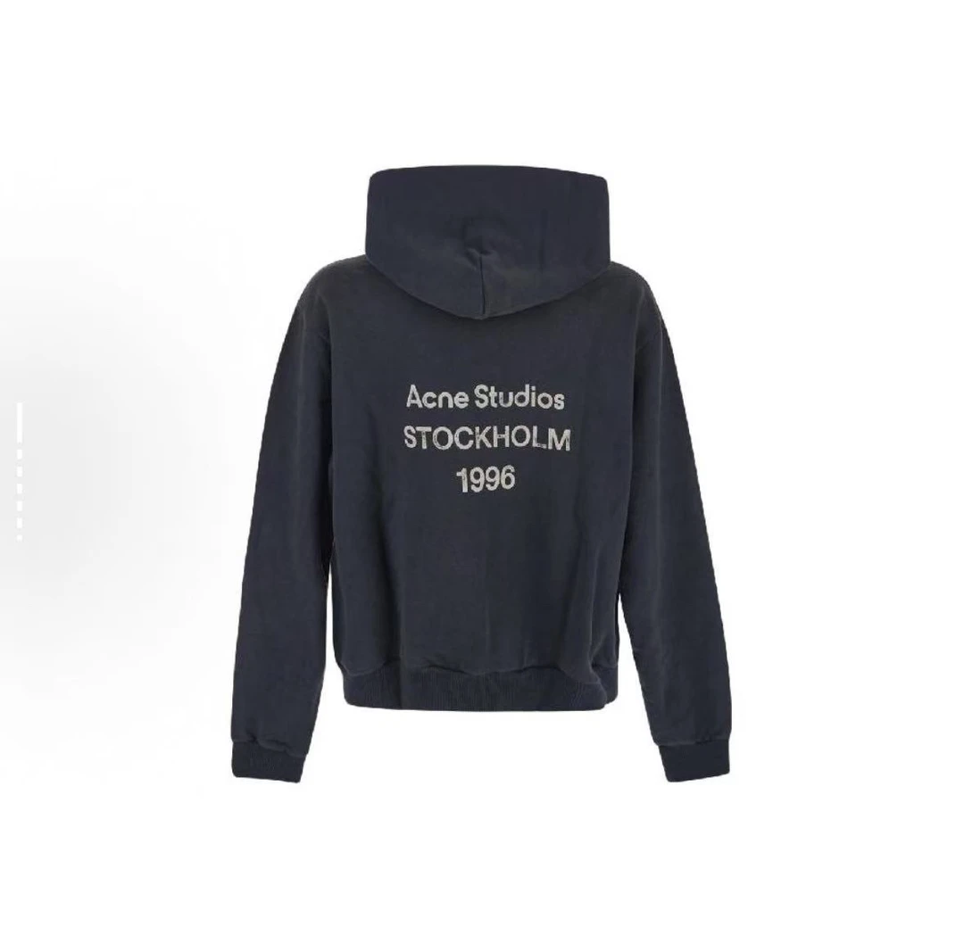 （pm）Acne Studios1996新款帽衫 全新 男女同款水洗效果非常好看