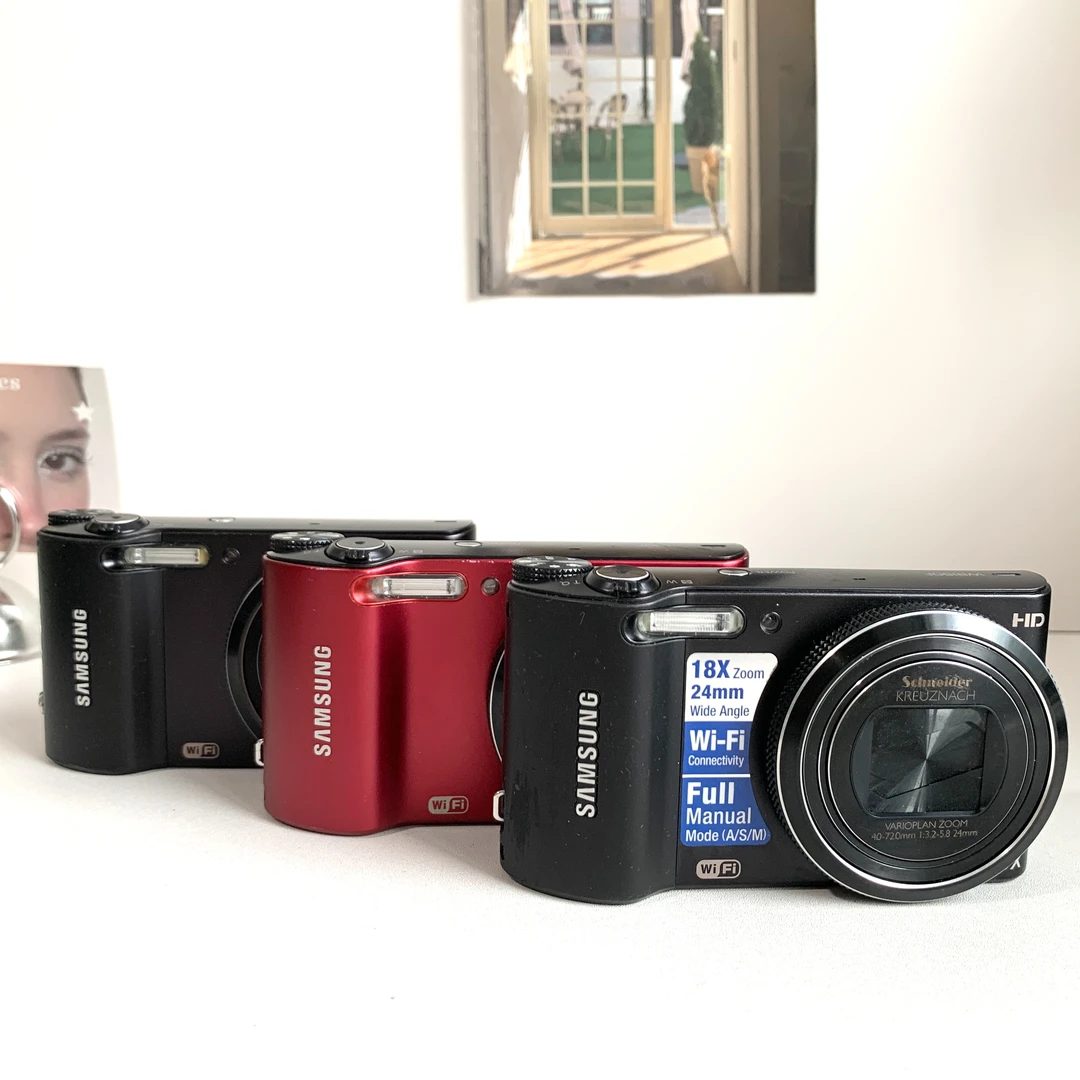 9新 Samsung/三星 wb150f 长焦18倍出图亮白小长焦拍人拍景都可