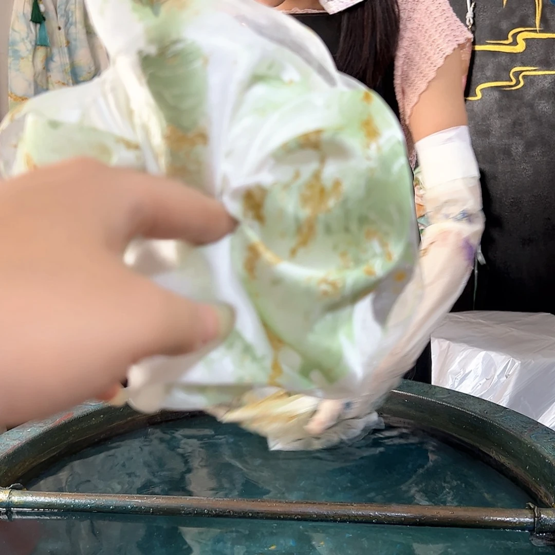 对**荷548大蕾丝发圈手作