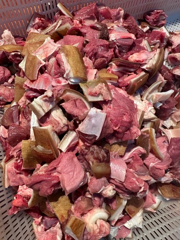 贵州带皮牛肉碎肉