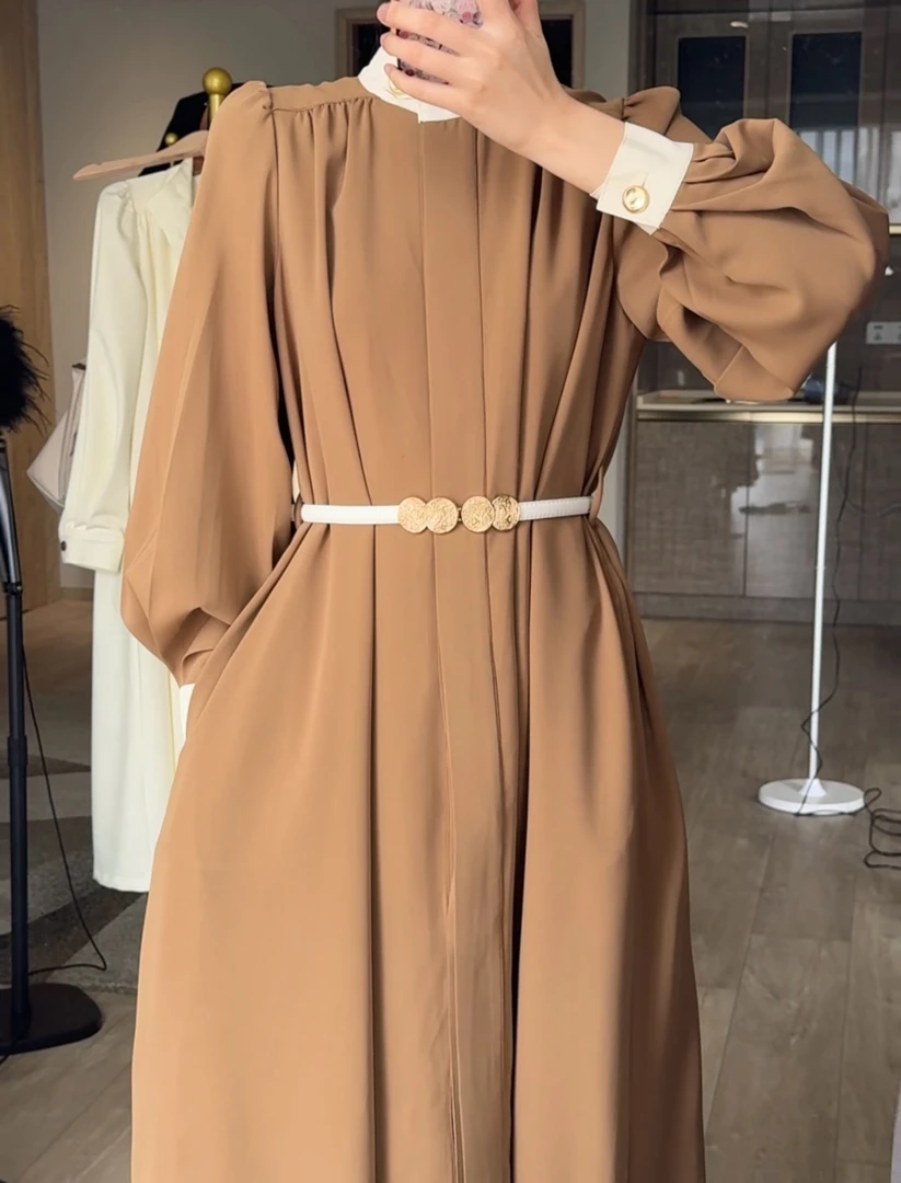 （送腰带）露丝风衣】风衣连衣裙外套女长款秋高级感韩系