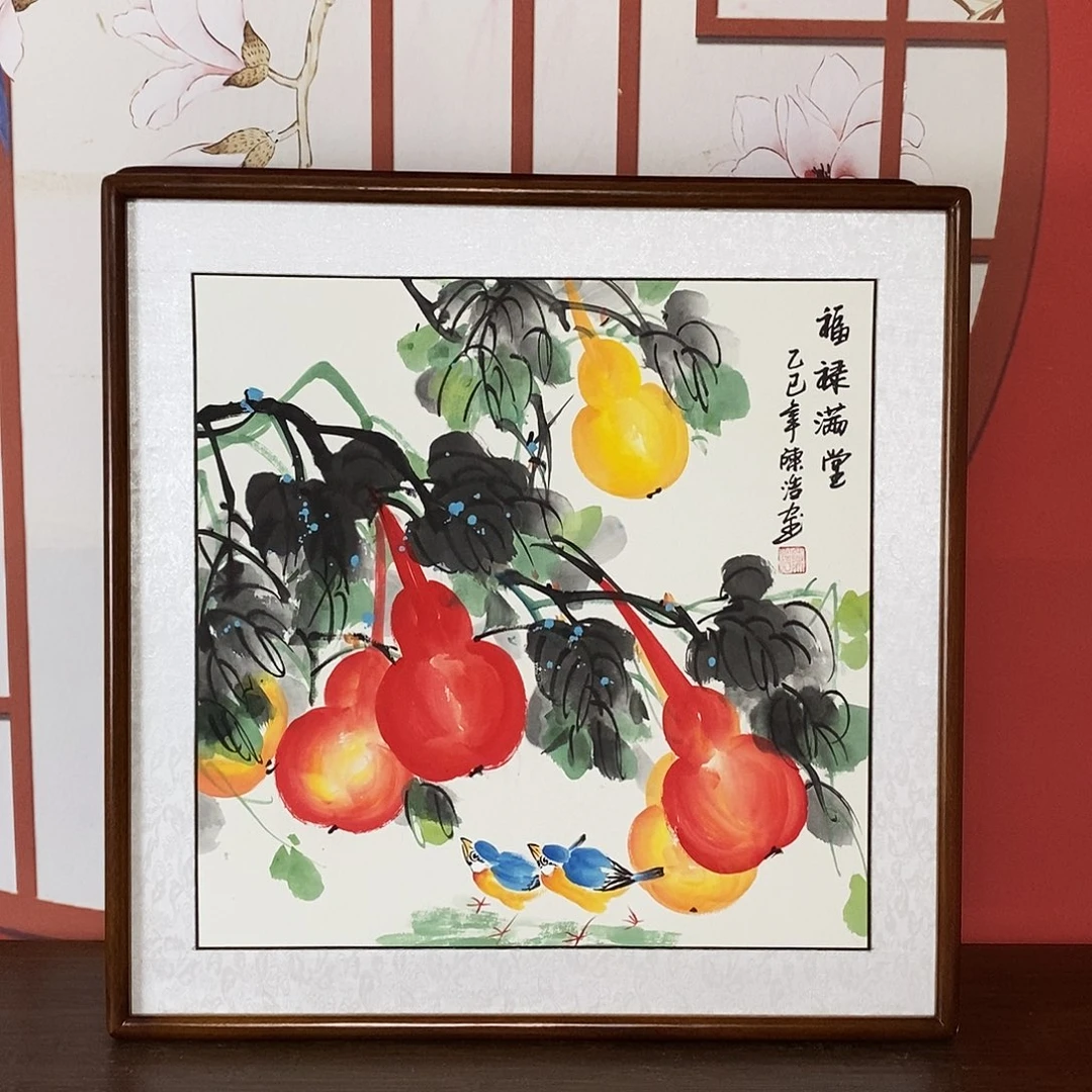 国画带框尺寸62✖️62厘米