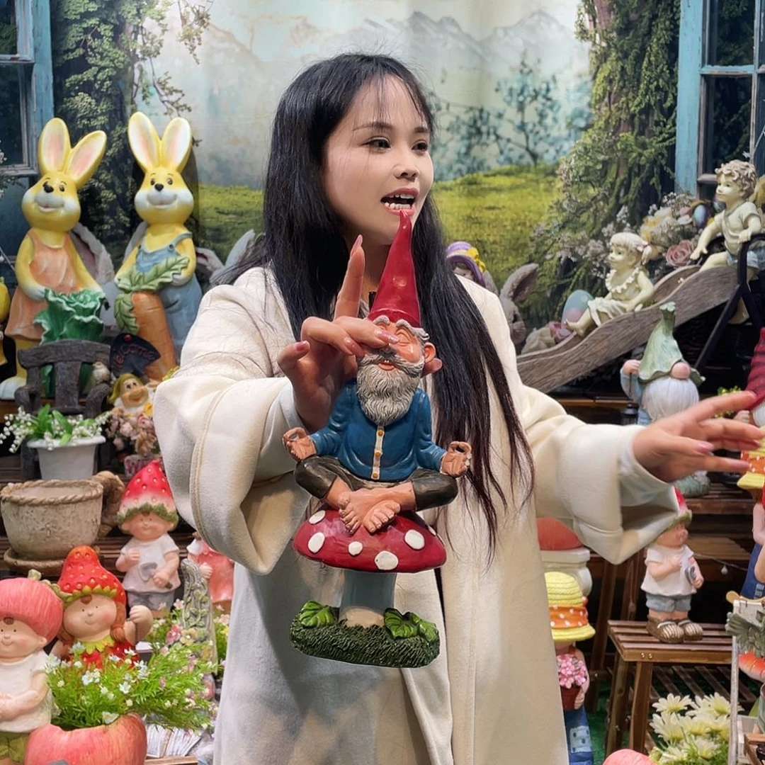 摆件花园摆件红红火火