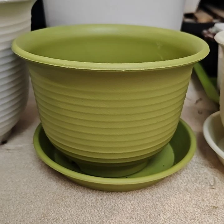 树脂仿陶瓷外口径15，果绿带托拍4发5