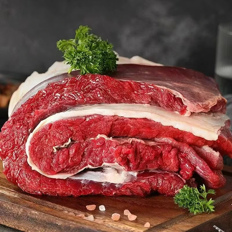 原切整切牛腩肉净重五斤冷冻发货肥瘦相间【顺丰冷链包邮】