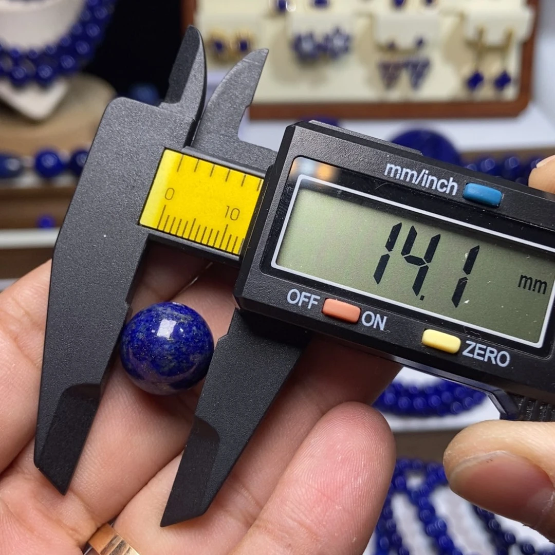 明***月青金石未镶嵌福利 天然 单珠14.1+