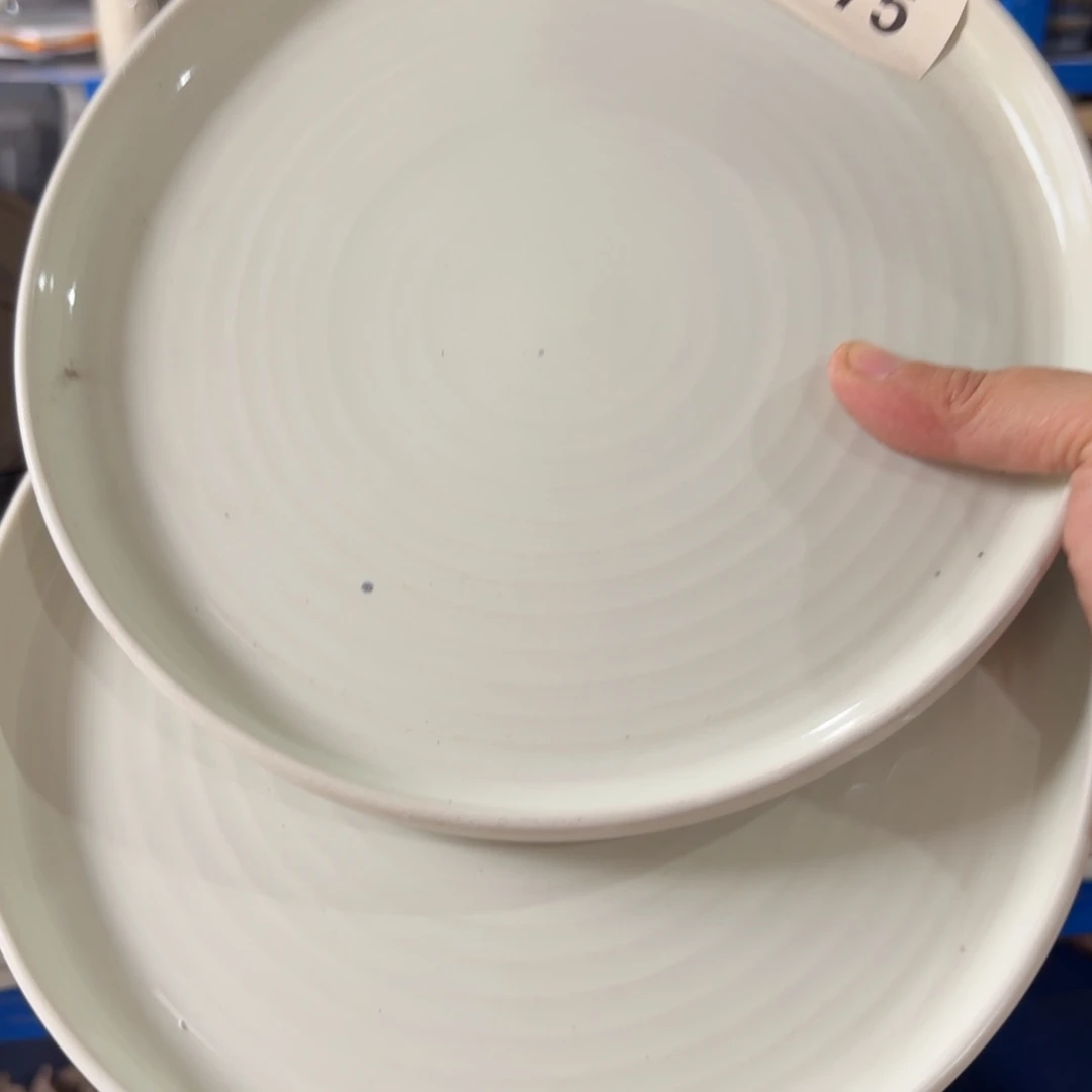 陶瓷2575 微瑕陶瓷餐具2个