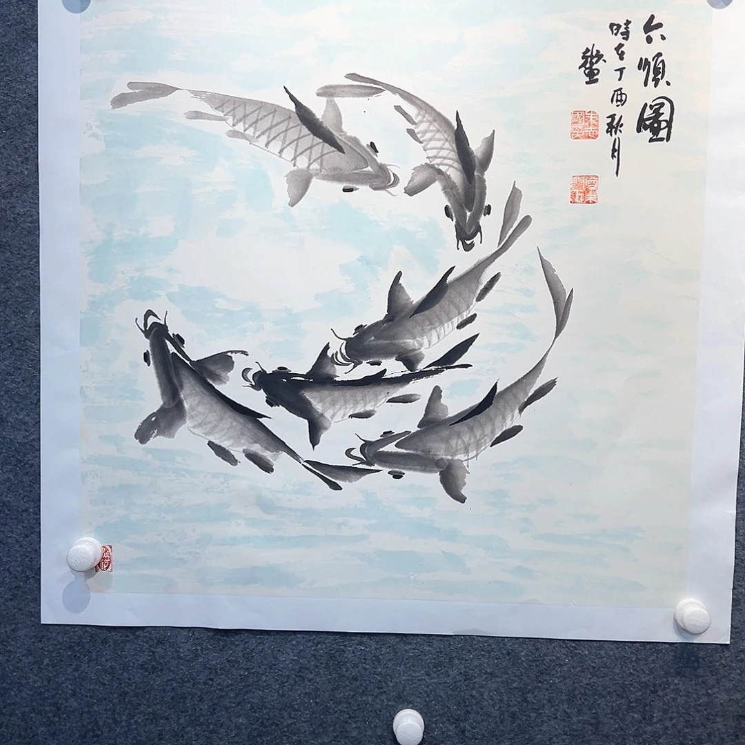 国画纯手绘系列画心
