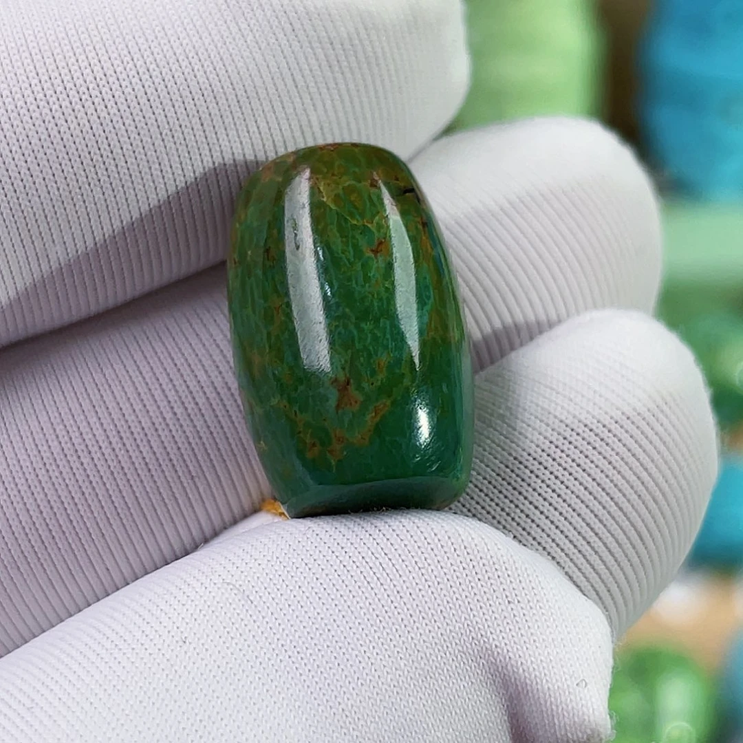 绿松石未镶嵌珠宝奇石10.9mm