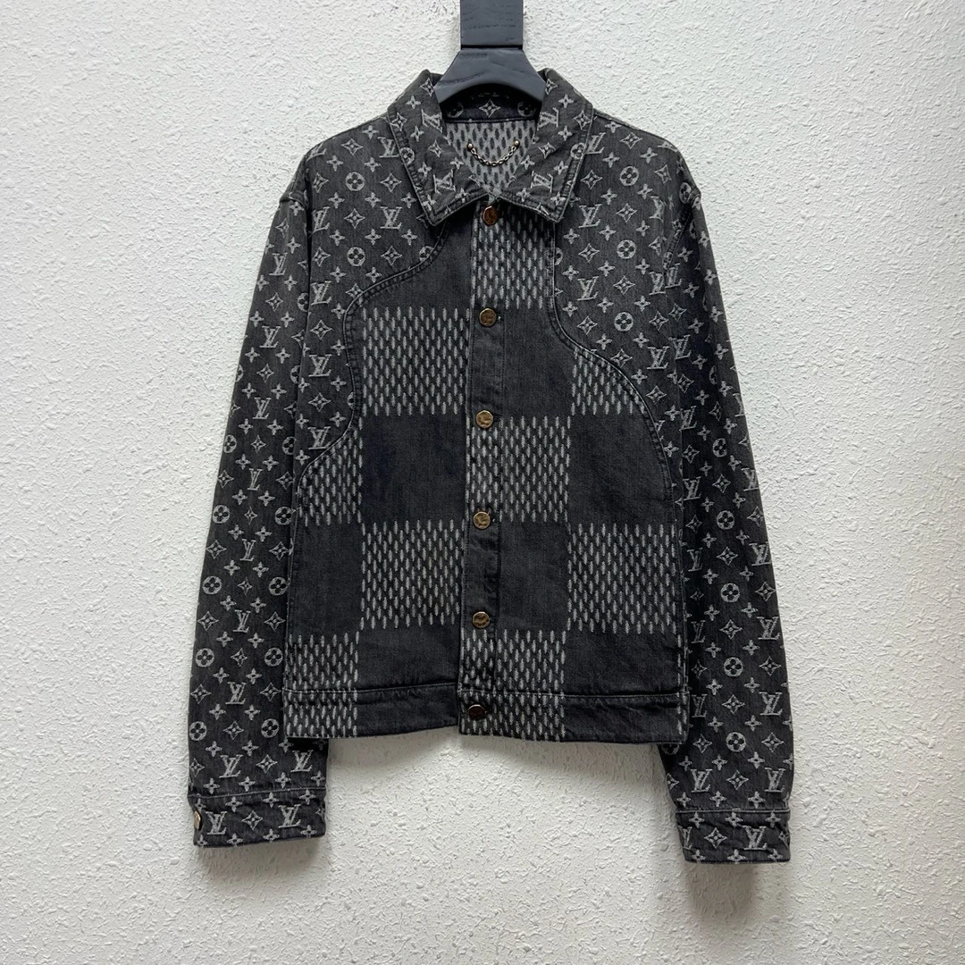 全新未使用 LouisVuitton/路易威登 老花拼接牛仔初代 DY6004 50