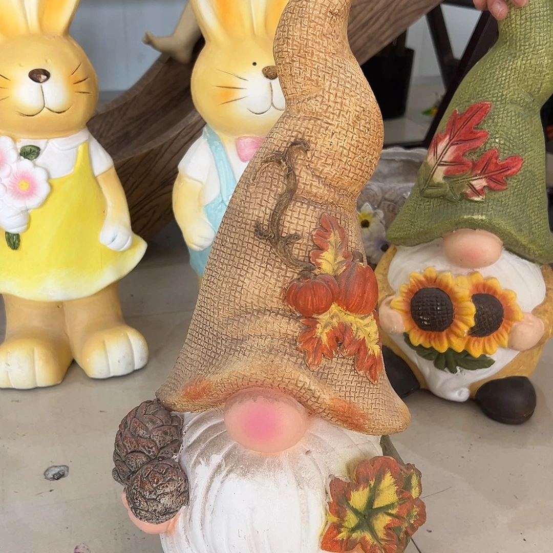 花园摆件红红火火