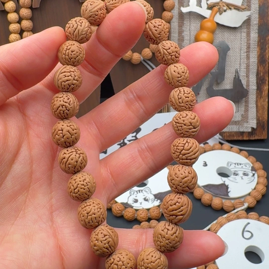 手串桃核10➕宽脐肌肉手持