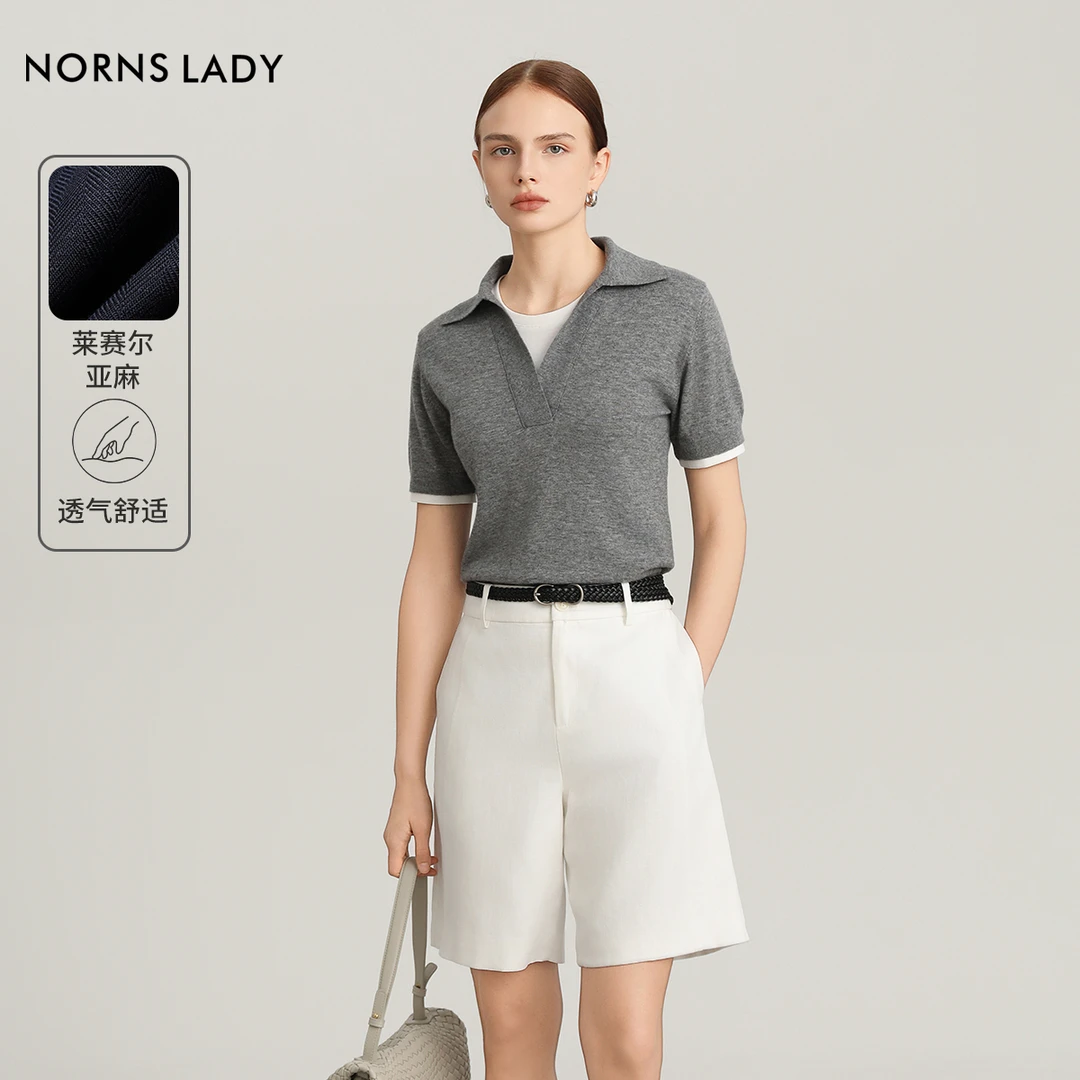 【小璐专属】诺恩 “筷子腿”通勤百搭遮胯显瘦西装中裤 T25KK06307