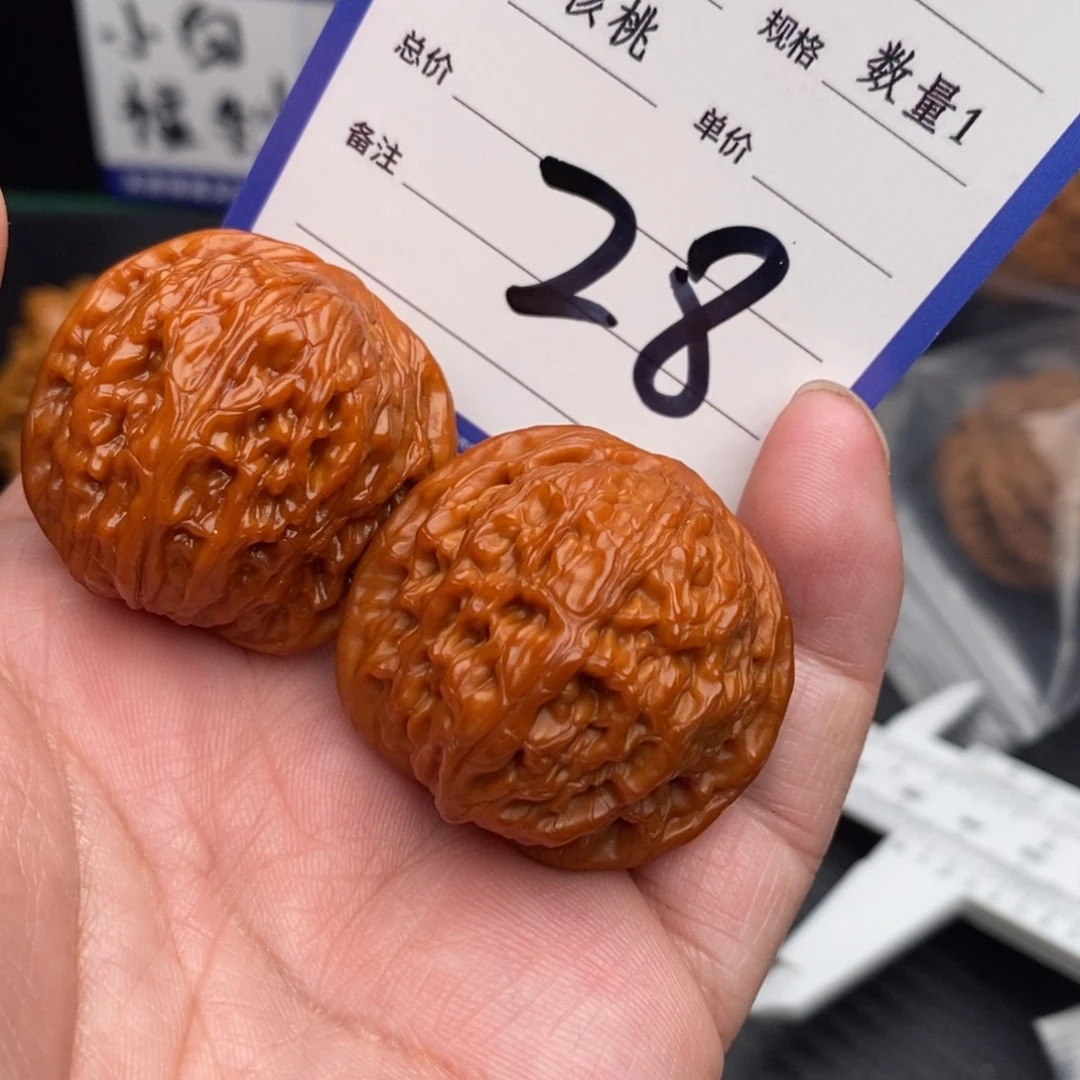 把件桃核磨盘34momo