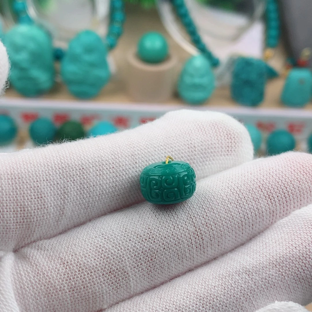 绿松石未镶嵌配饰