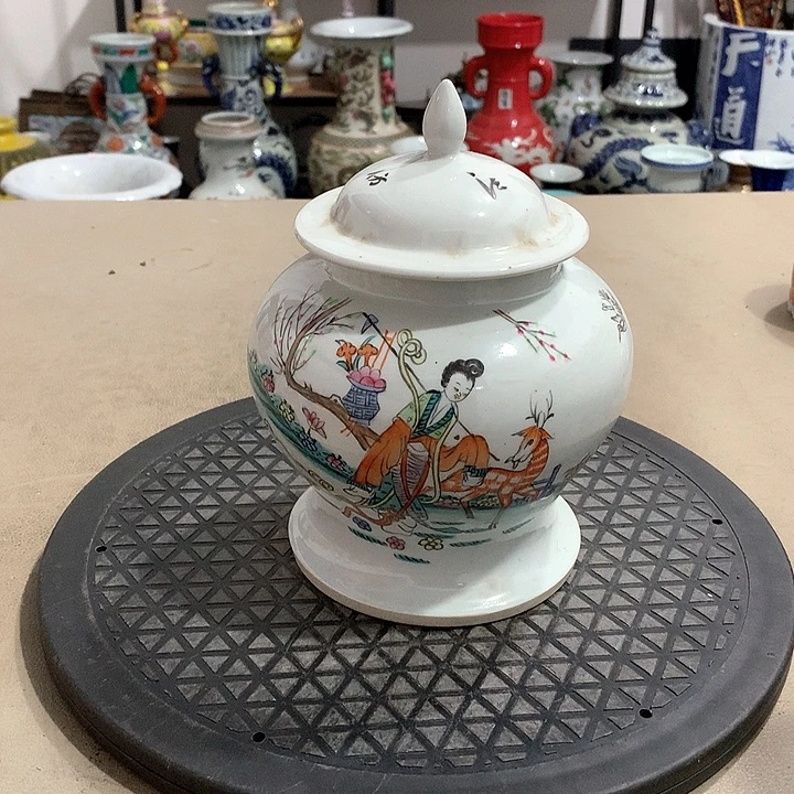 陶摆件博古架陶瓷摆件